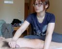 【Personal shooting】Close contact of a debt woman for the first time [Assortment of different angles]